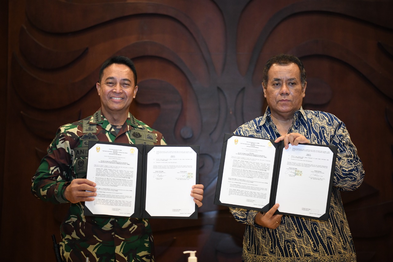 TNI AD – Universitas Indonesia Kerja Sama Peningkatan SDM dan TMMD
