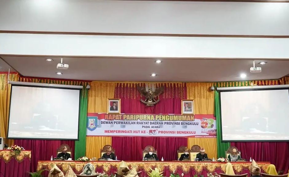 HUT Ke-53 Provinsi Bengkulu “DPRD Gelar Paripurna”