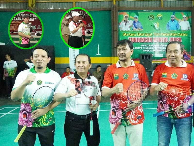 Turnamen Badminton Kakanwil CUP Nasional 2022, Resmi Digelar