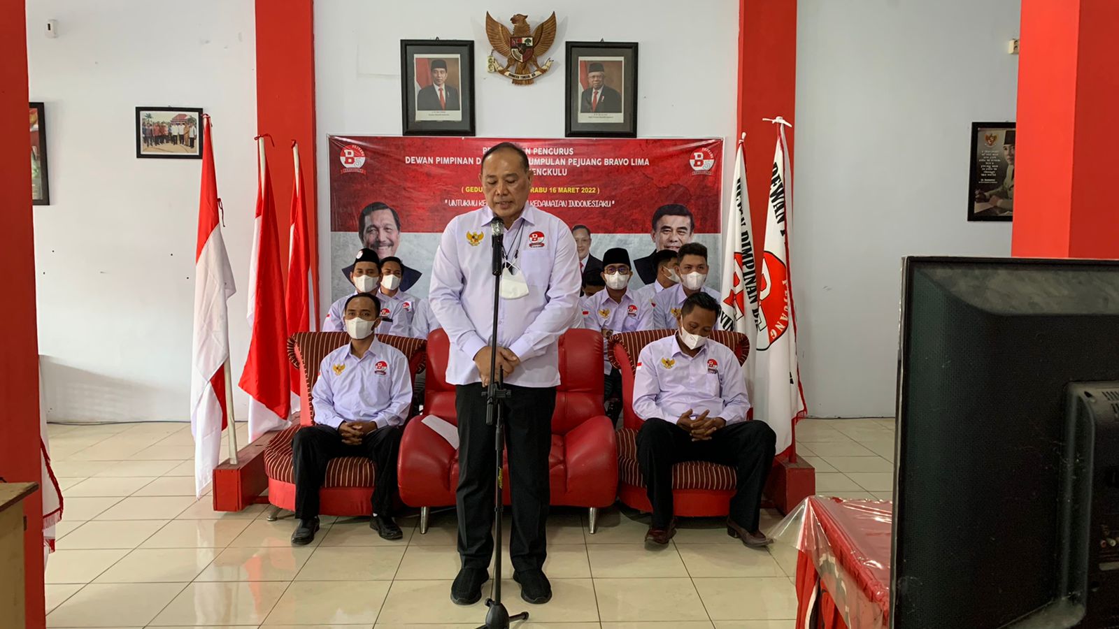 DPD Persatuan Pejuang Bravo Lima Provinsi Bengkulu Resmi Di Lantik “Dadang Mishal Menjadi Ketua”