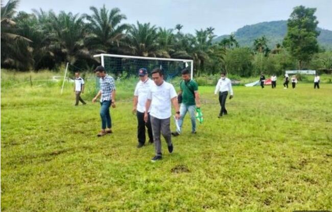 Wujudkan Program Prioritas Gubernur, Dispora Tinjau Stadion Mini di Padang Lekat-Kepahiang