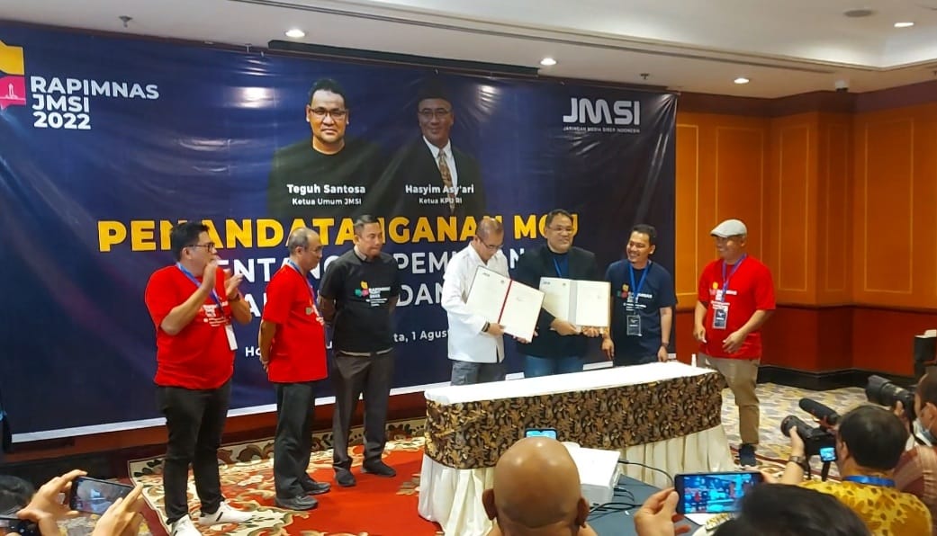 KPU-JMSI Bersinergi Sukseskan Pemilu 2024