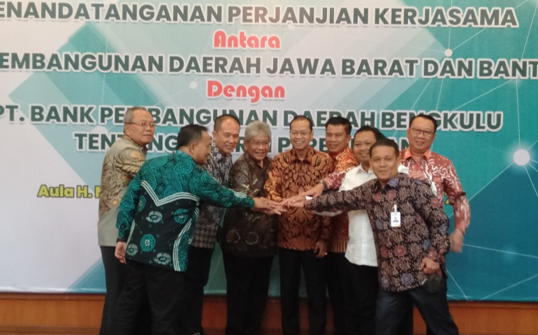 bank Bengkulu Dan BJB Teken PKS Sinergi Dan Kolaborasi