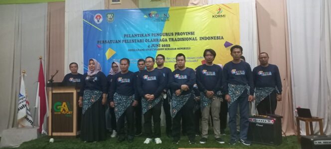 Atisar Kadispora Provinsi Bengkulu Dan PORTINA Ajak Generasi Lestarikan Olahraga Tradisional