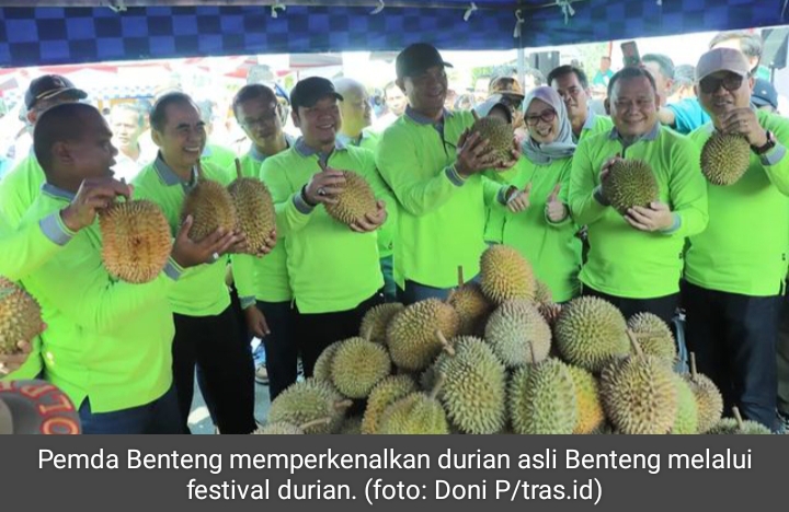 Festival Durian Benteng jadi Agenda Tahunan
