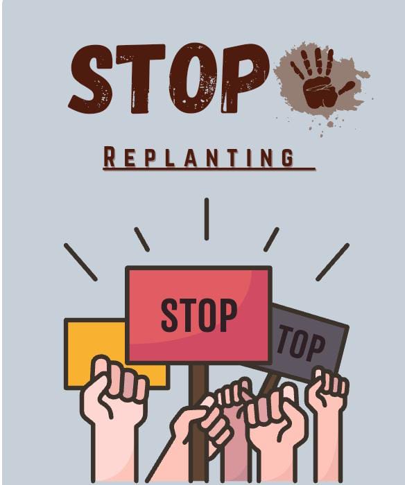 Warga 2 Desa Serukan Stop Replanting PT BNT
