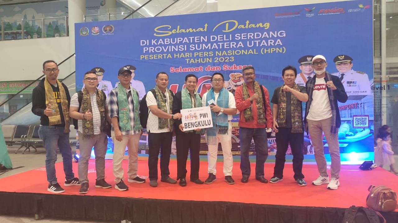 PWI Bengkulu Kirim Delegasi Ikuti HPN Medan