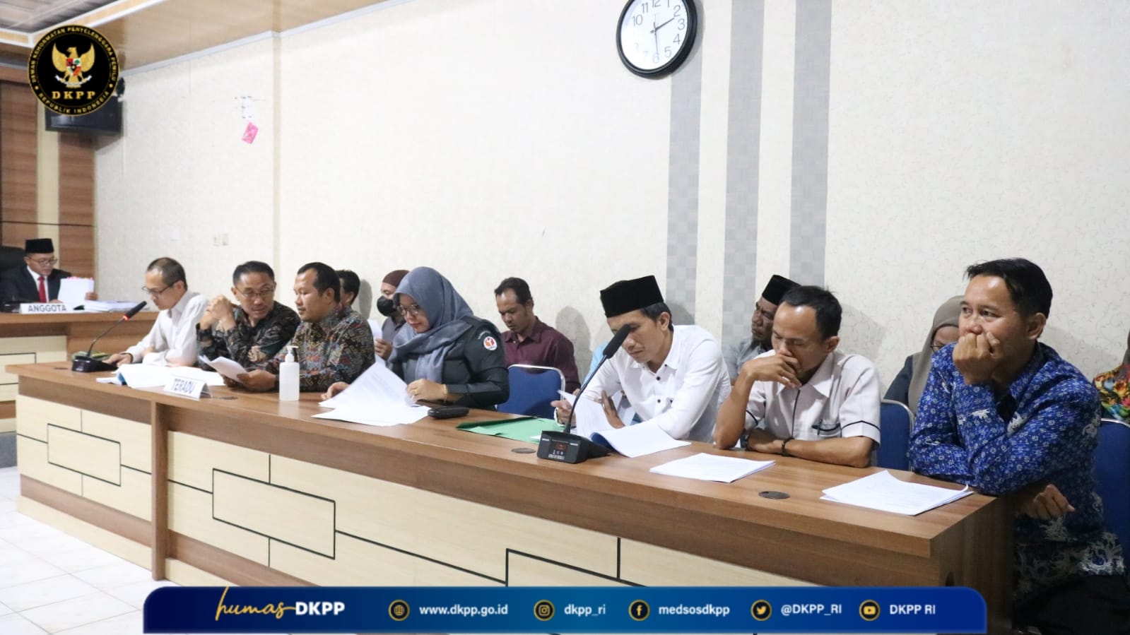 DKPP Berhentikan Sementara 3 Panwascam di Bengkulu Tengah