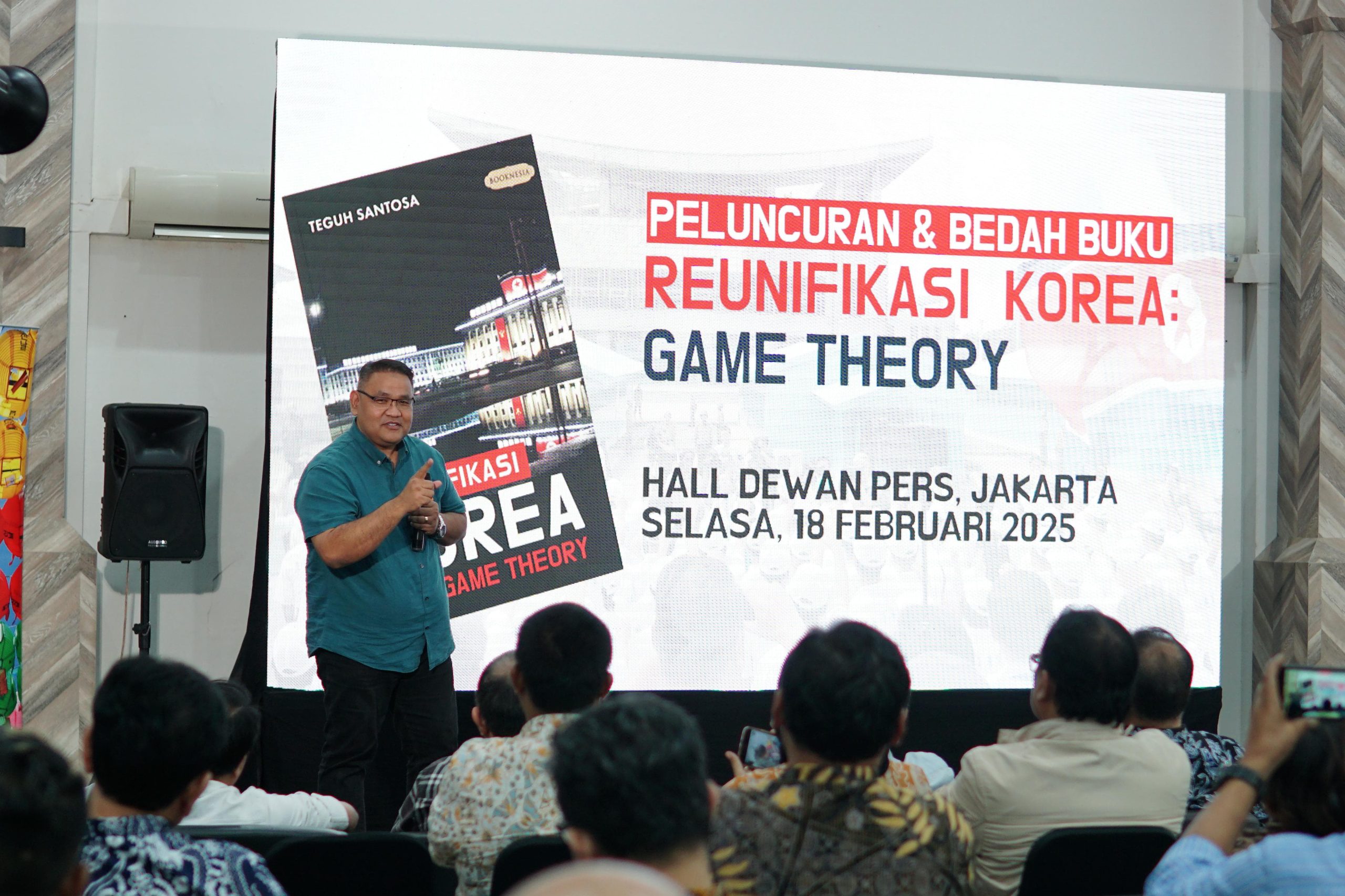 Ketum JMSI Luncurkan Buku Reunifikasi Korea