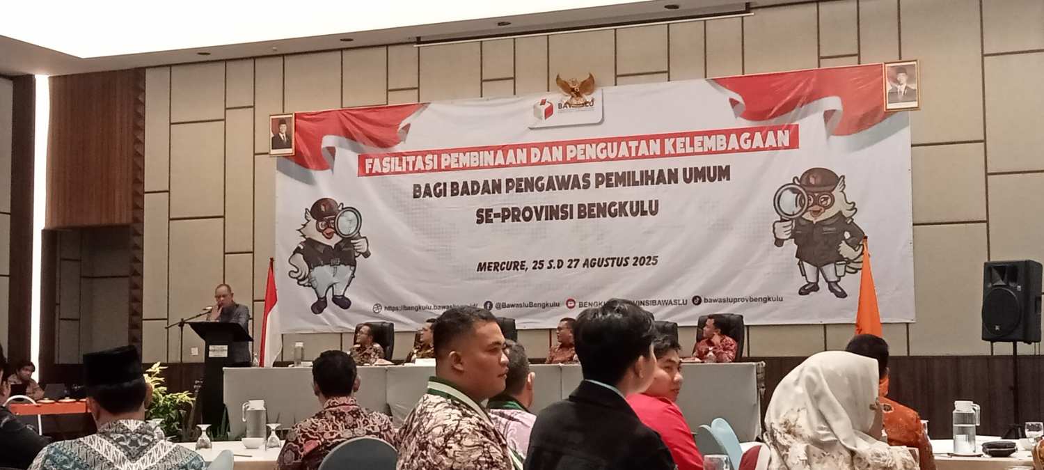 Bawaslu Bengkulu Gelar Pembinaan dan Penguatan Lembaga