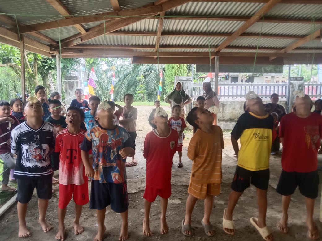 HUT RI Ke-80 Desa Kemang Manis Adakan Berbagai Perlombaan