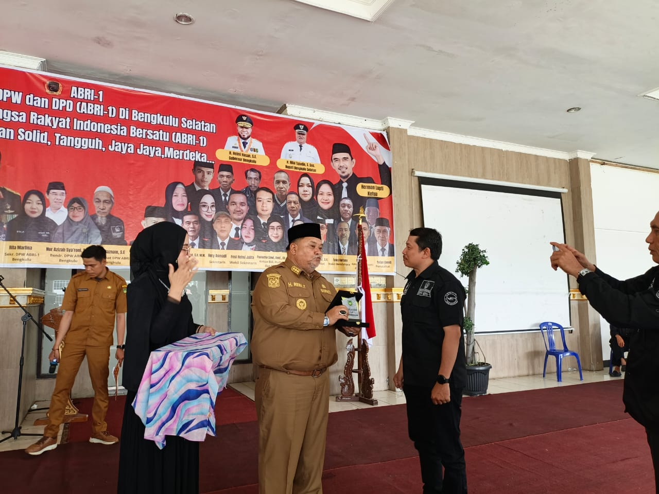 Sah..! ABRI-1 Bengkulu Selatan Dilantik Bupati Bengkulu Selatan Menjadi Organisasi Bermanfaat dan Pro Rakyat