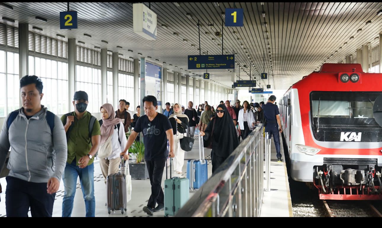 Jumlah Penumpang KAI Bandara Medan dan Yogyakarta Tumbuh 20 Persen Sepanjang 2025
