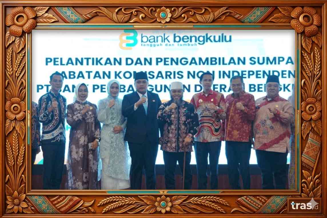 Perkuat Pengawasan, Gubernur Lantik Andaru Sebagai Komisaris Bank Bengkulu